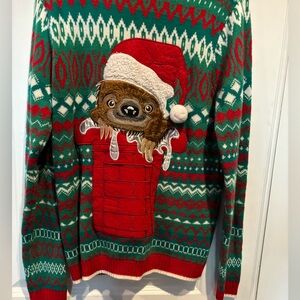 Sloth Ugly Christmas Sweater